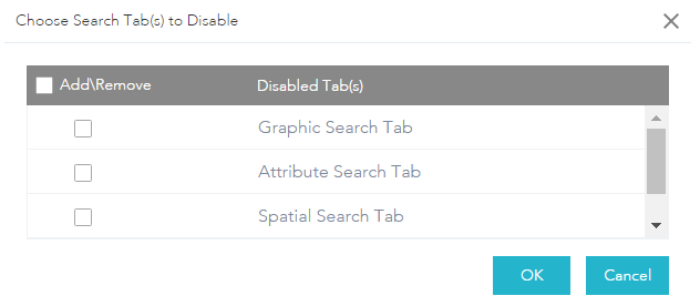 Disabled Tabs