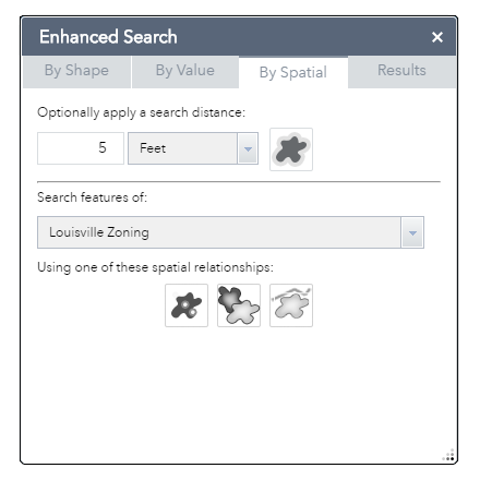 Spatial Search View